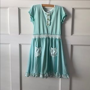 Girls Shrimp and Grits Dress